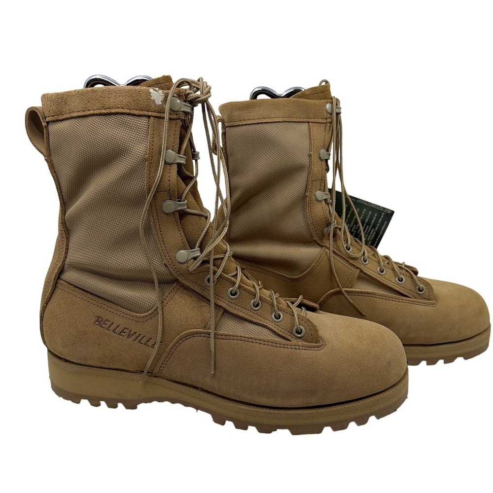 Belleville 790G Combat Boots Mens 12 R Tan New GORE-TEX Vibram Waterproof USA